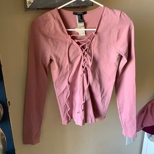 Pink blouse